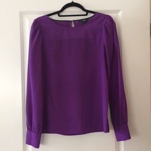 J. Crew Purple Blouse
